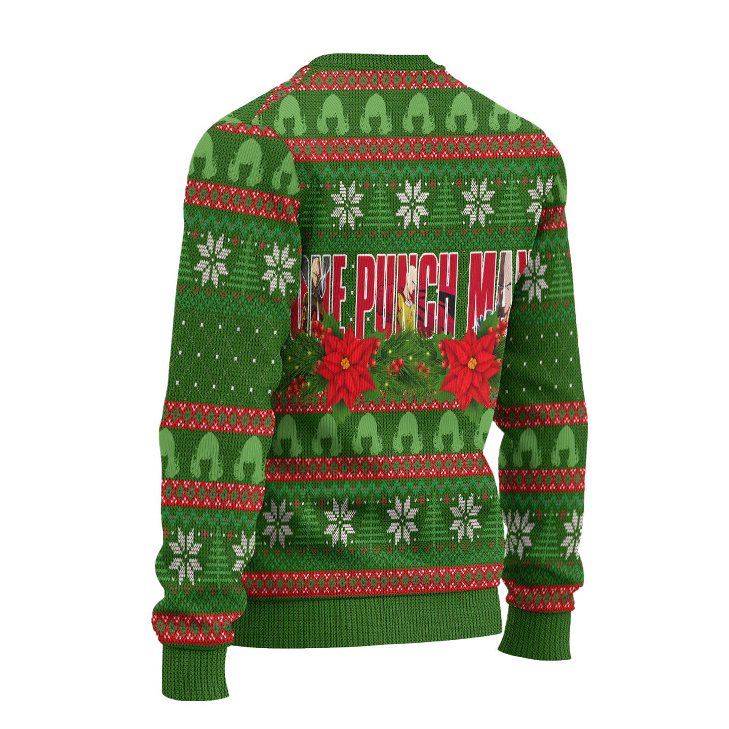 Fubuki x Tatsumaki Anime Ugly Christmas Sweater Custom One Punch Man Xmas Gift