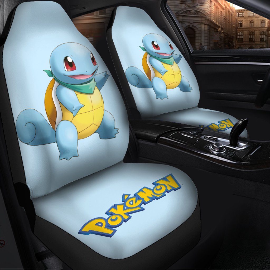 Squirtle Pokemon Car Seat Covers