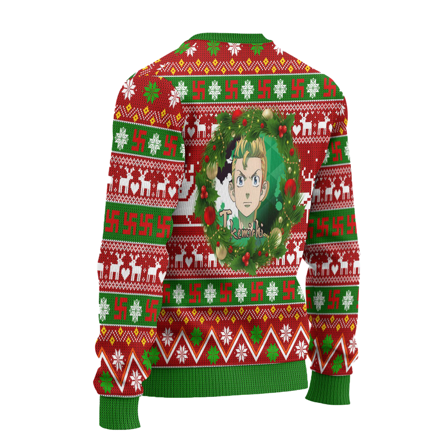 Takemichi Hanagaki Anime Ugly Christmas Sweater Custom Tokyo Revengers Xmas Gift