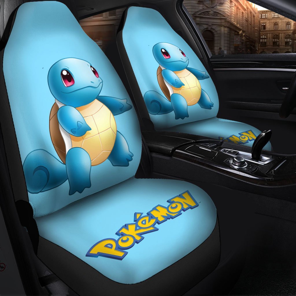 Squirtle Pokemon Seat Covers