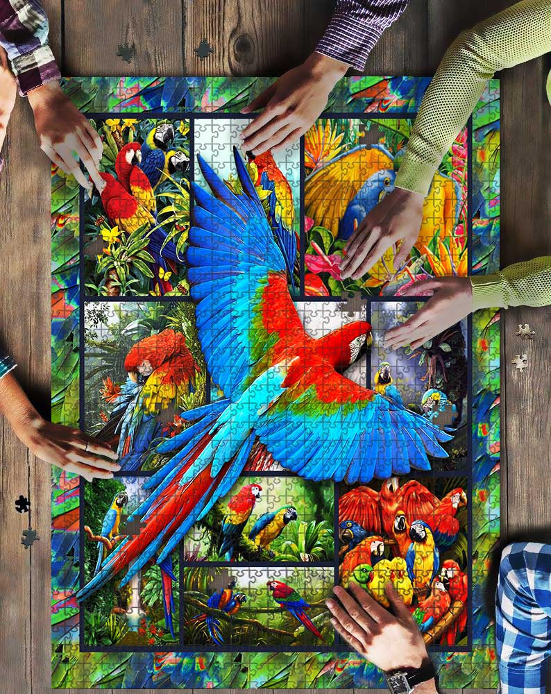 Parrot Macaw Puzzle