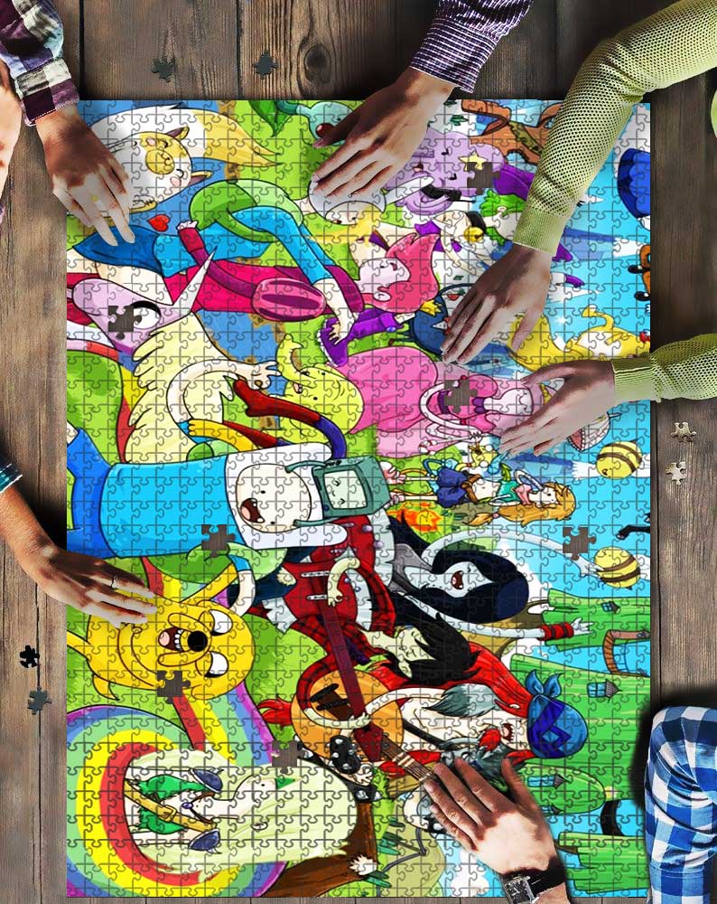 Adventure Time Characters Mock Puzzle
