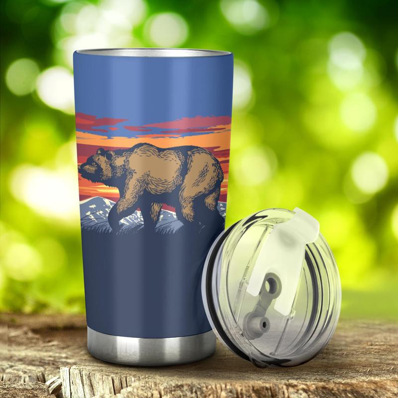 Bear Go Outside Camping Camfire Tumbler 1 2021