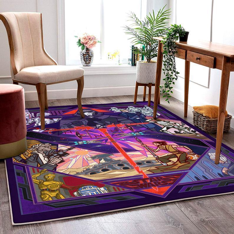 Star Wars Area Rug Home Decor Bedroom Living Room Decor