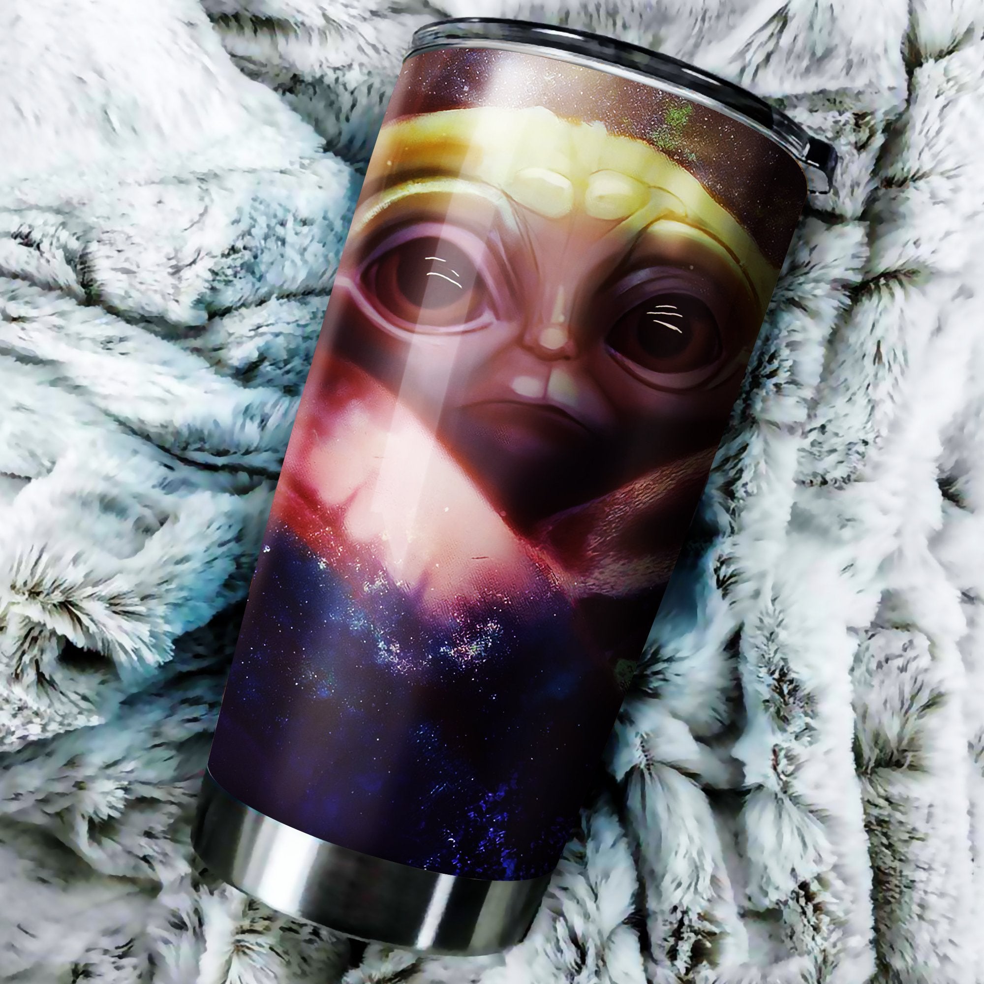 Baby Yoda Tumbler Perfect Birthday Best Gift Stainless Traveling Mugs 2021