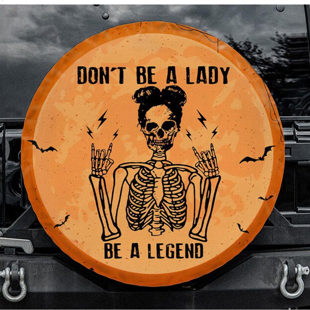 Be A Legend Car Spare Tire Covers Gift For Campers