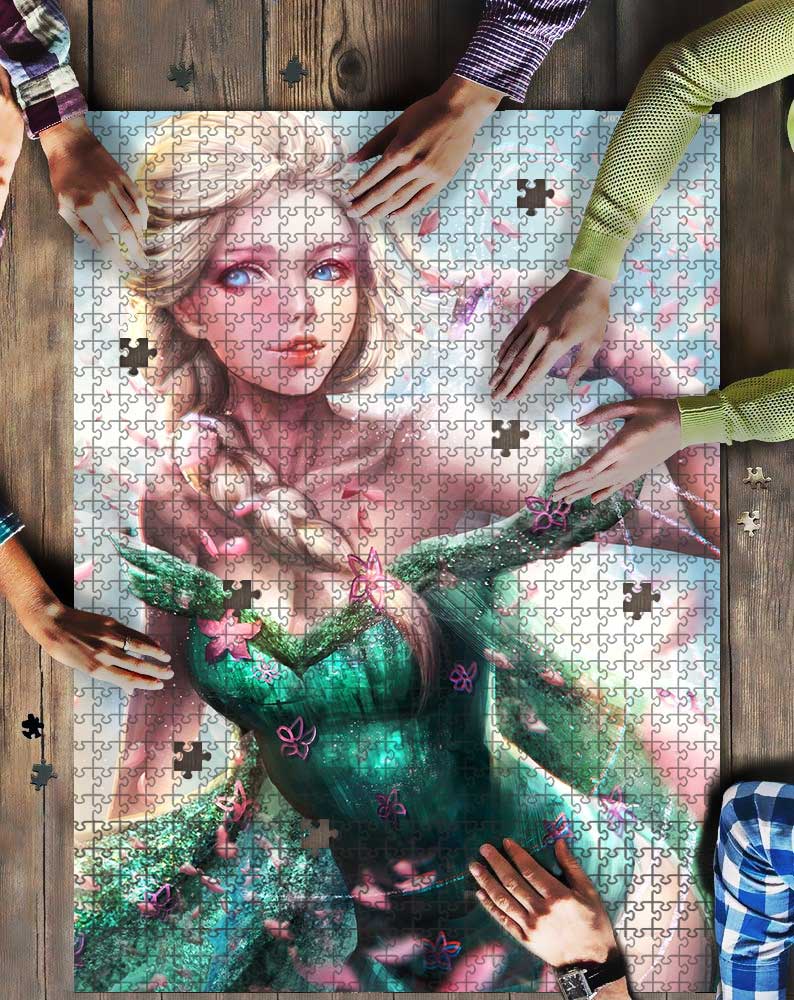 Frozen Fever Princess Mock Puzzle