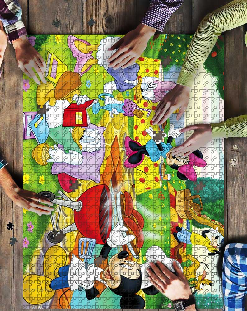 Character Picnic Mock Puzzle