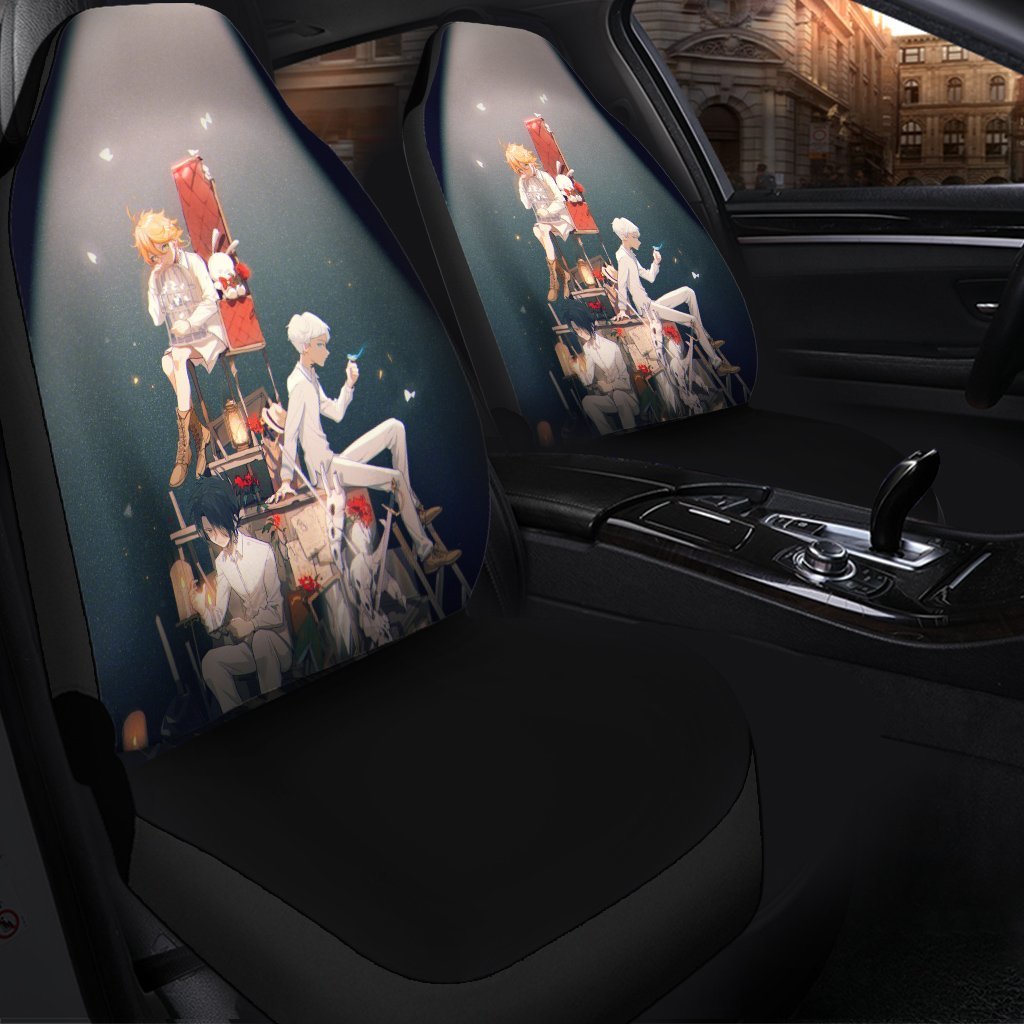 The Promised Neverland Characters Best Anime 2022 Seat Covers