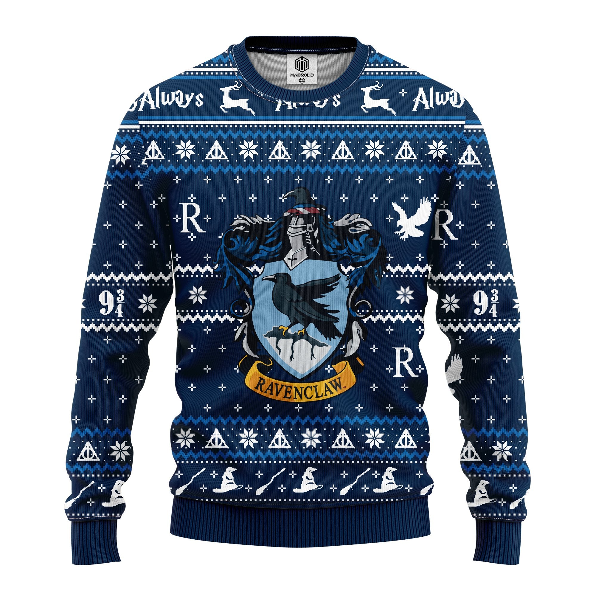 Ravenclaw New Ugly Christmas Sweater Amazing Gift Idea Thanksgiving Gift