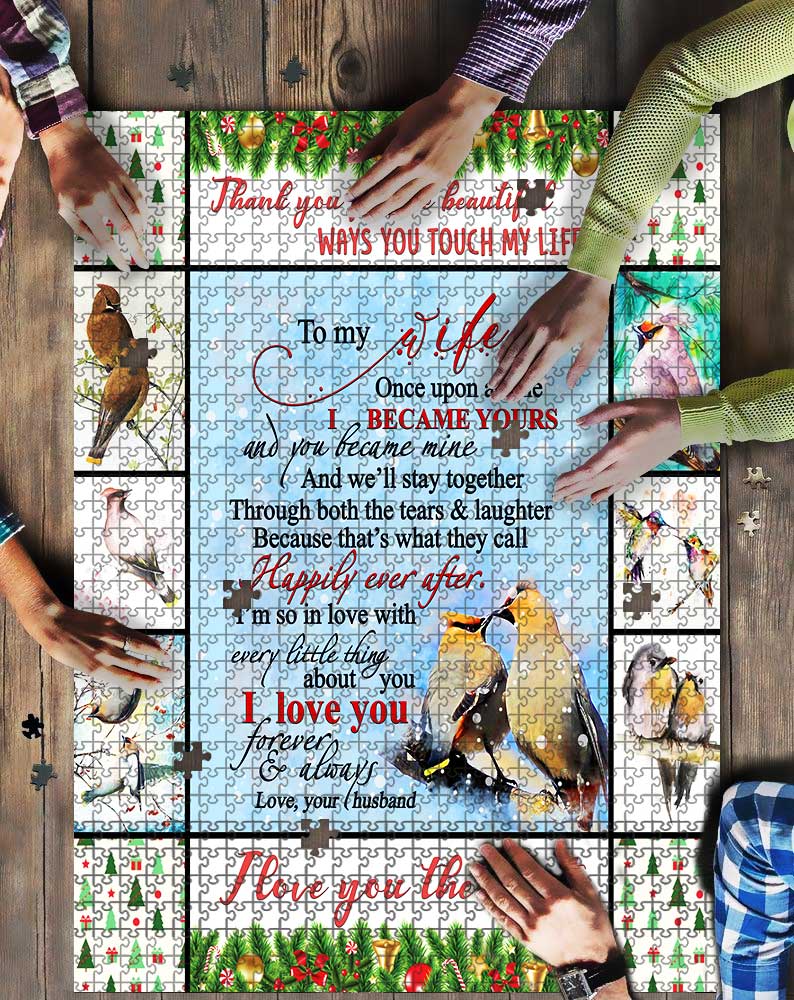 To My Wife Hd Art Puzzle