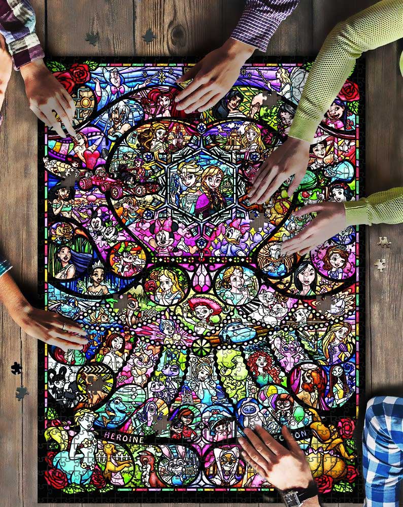 Princess Glass Mock Puzzle