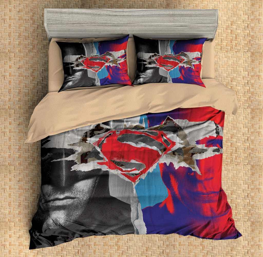 3D Customize Batman Vs Superman Bedding Set Duvet Cover Set Bedroom Set Bedlinen