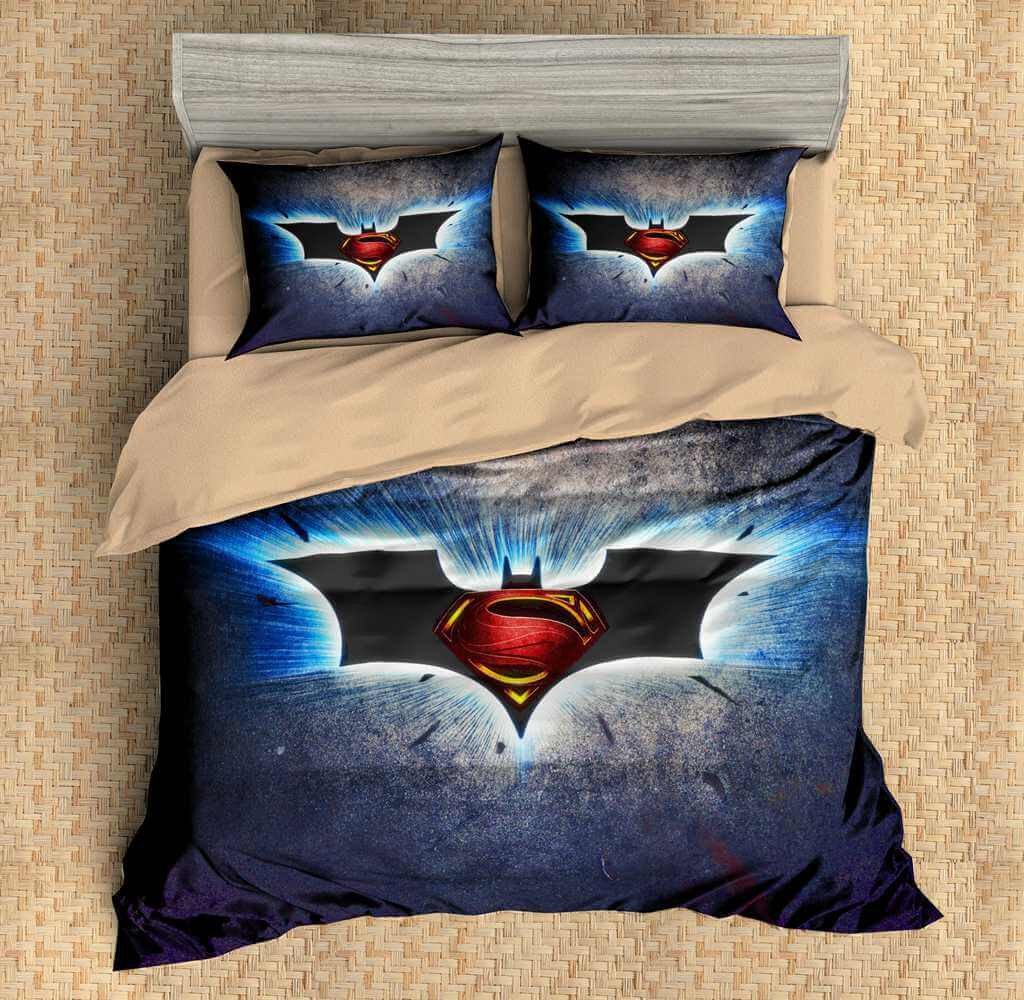 3D Customize Batman Vs Superman Bedding Set Duvet Cover Set Bedroom Set Bedlinen 1