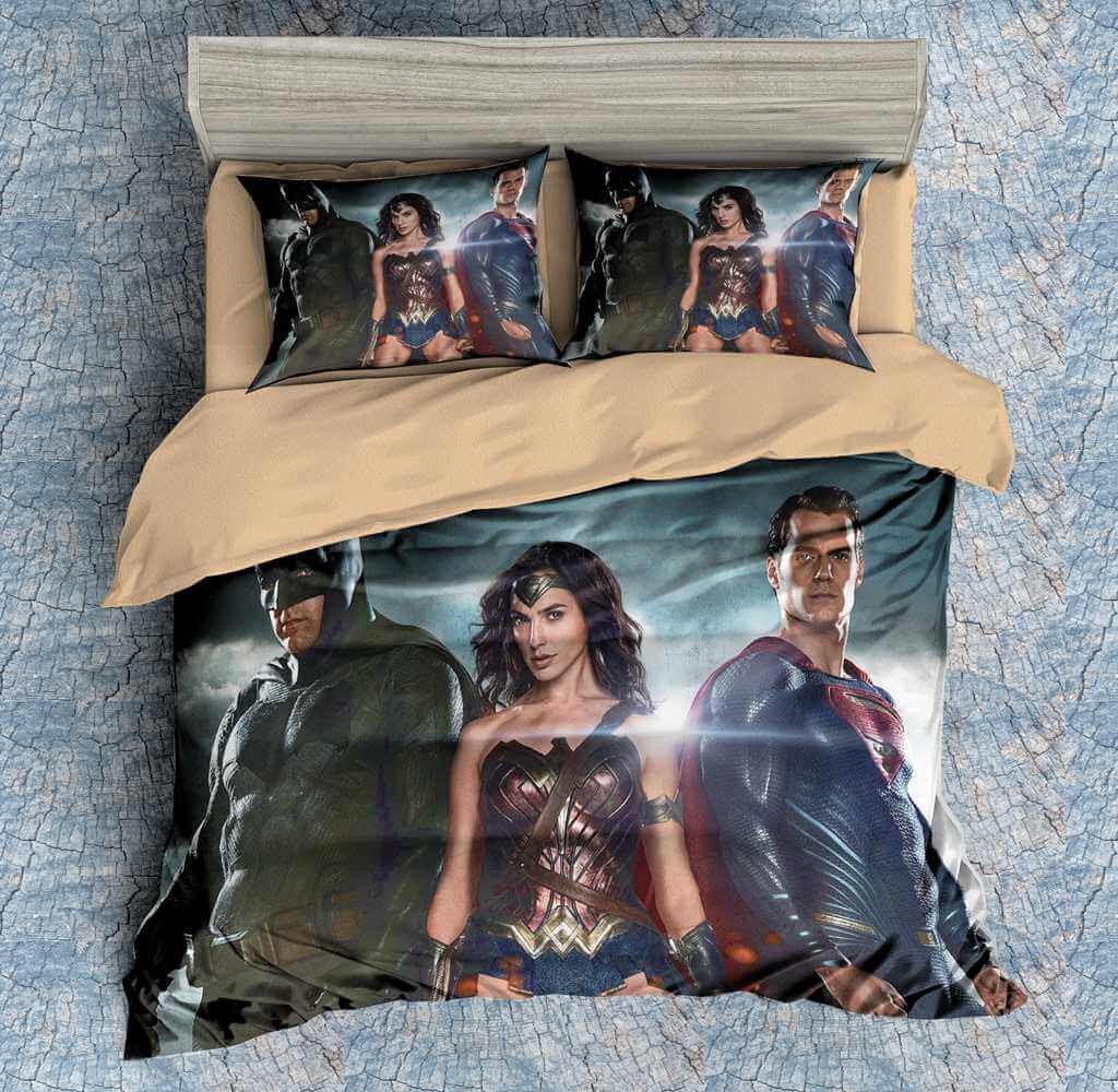 3D Customize Batman Vs Superman Bedding Set Duvet Cover Set Bedroom Set Bedlinen 2