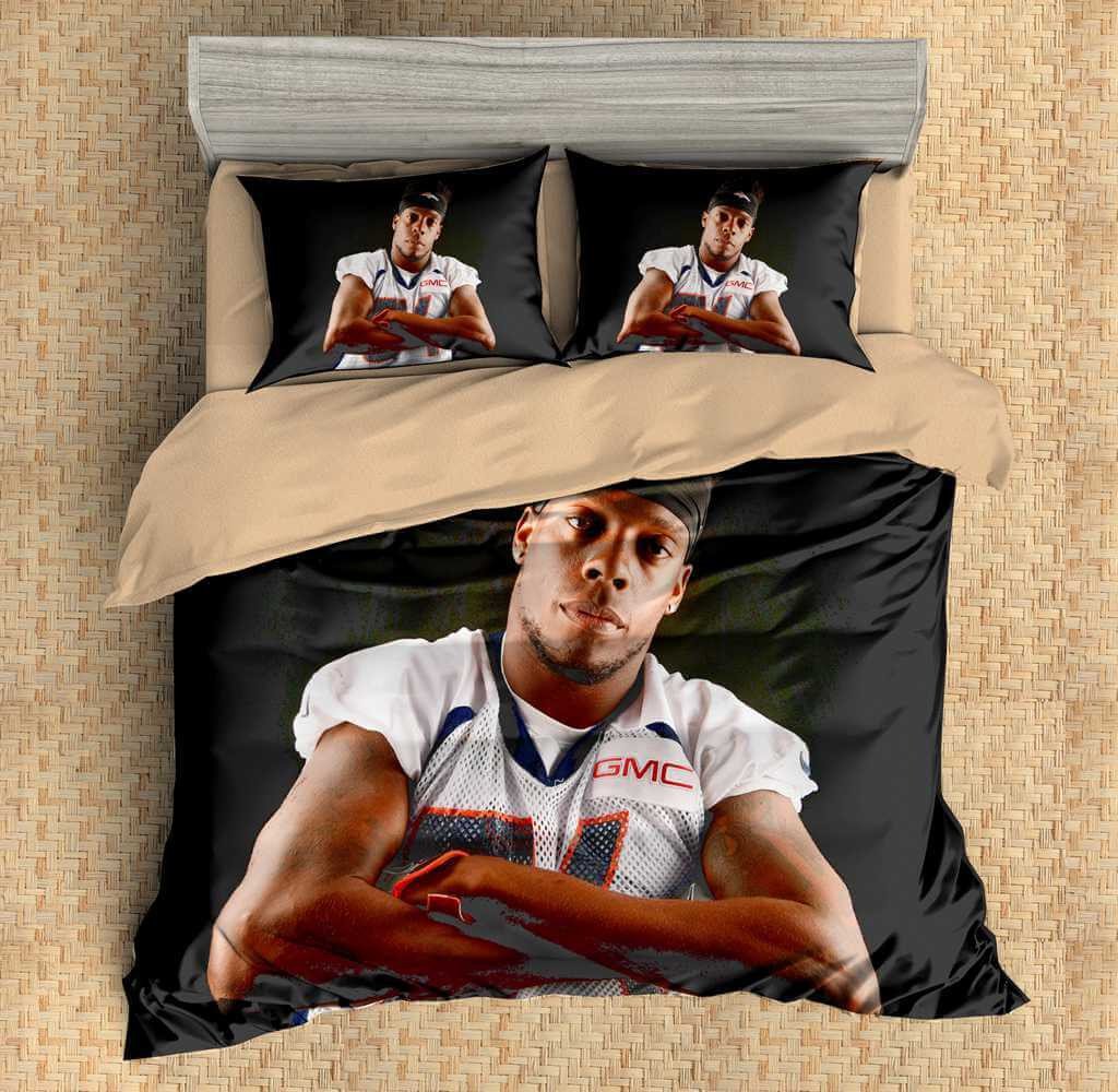 3D Customize Brandon Marshall Bedding Set Duvet Cover Set Bedroom Set Bedlinen