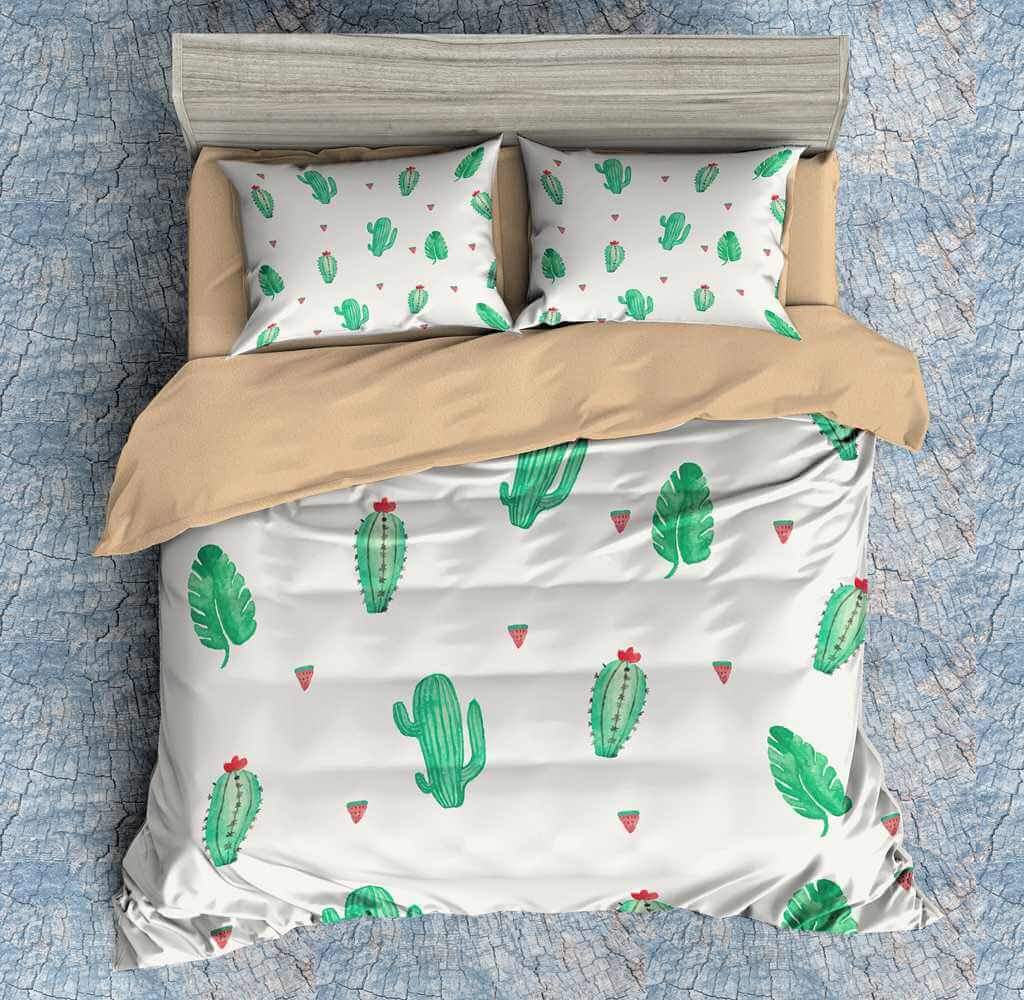 3D Customize Cactus Bedding Set Duvet Cover Set Bedroom Set Bedlinen 1