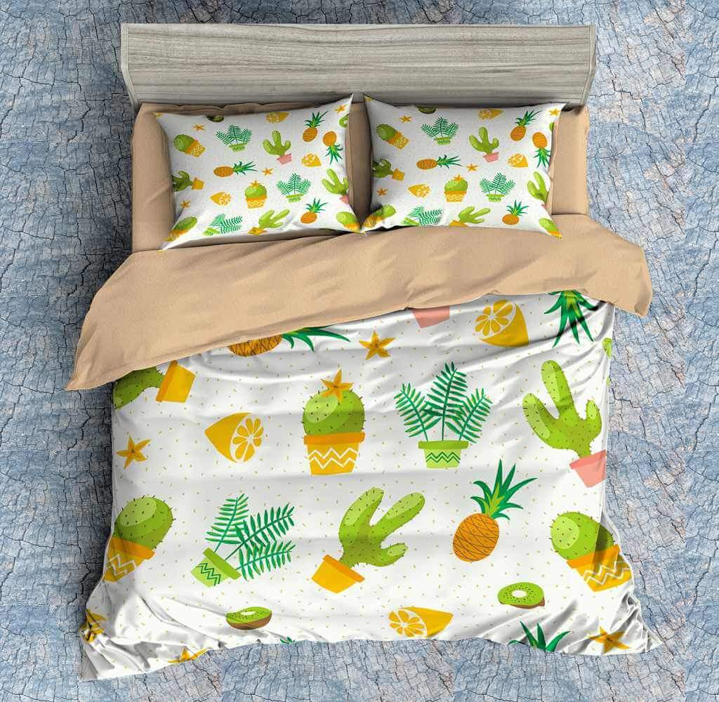 3D Customize Cactus Bedding Set Duvet Cover Set Bedroom Set Bedlinen 3