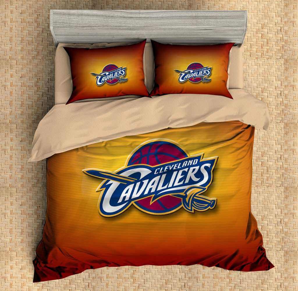 3D Customize Cleveland Cavaliers Bedding Set Duvet Cover Set Bedroom Set Bedlinen