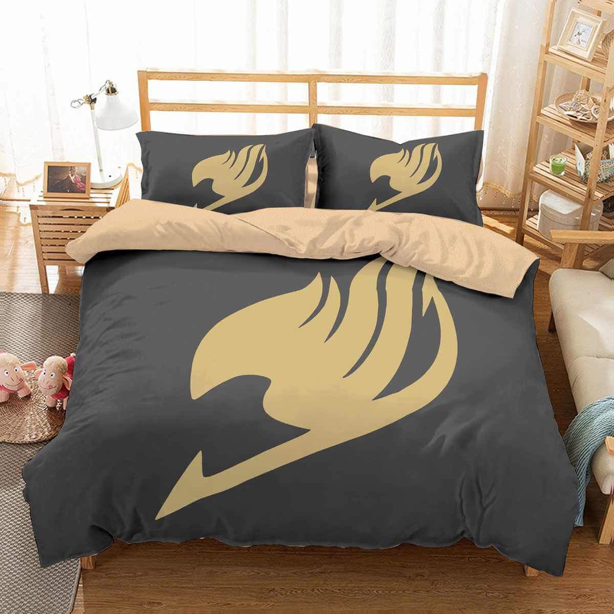 3D Customize Fairy Tail Bedding Set Duvet Cover Set Bedroom Set Bedlinen