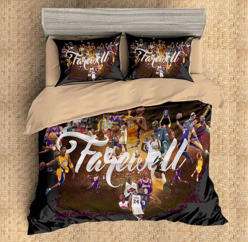 3D Customize Kobe Bryant Bedding Set Duvet Cover Set Bedroom Set Bedlinen