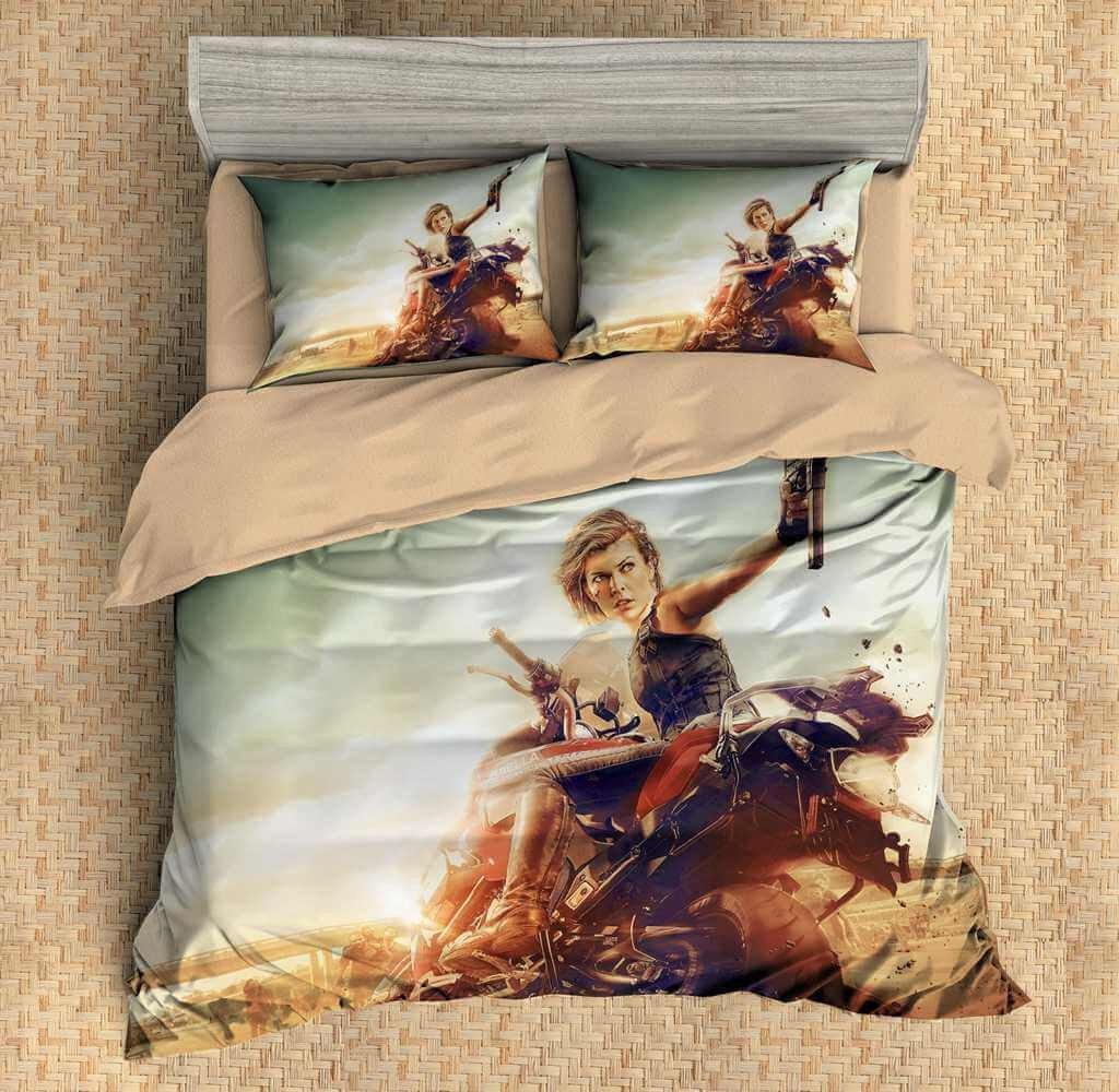 3D Customize Resident Evil Bedding Set Duvet Cover Set Bedroom Set Bedlinen