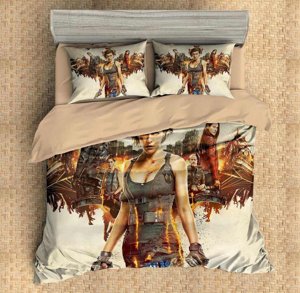 3D Customize Resident Evil Bedding Set Duvet Cover Set Bedroom Set Bedlinen 1