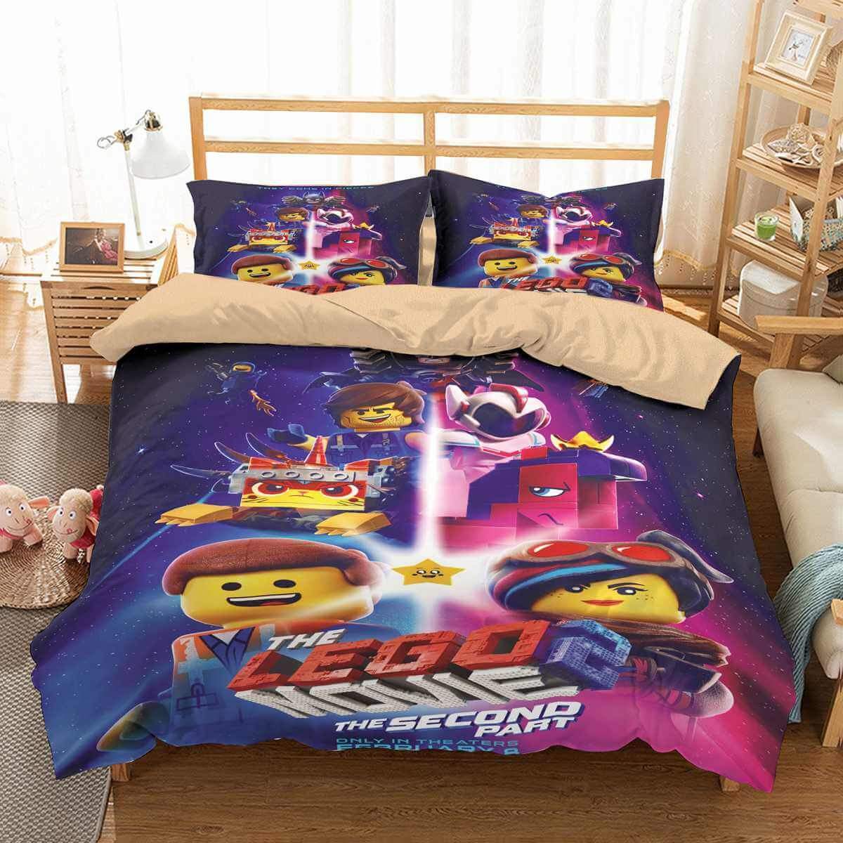3D Customize The Lego Movie 2 Bedding Set Duvet Cover Set Bedroom Set Bedlinen 1