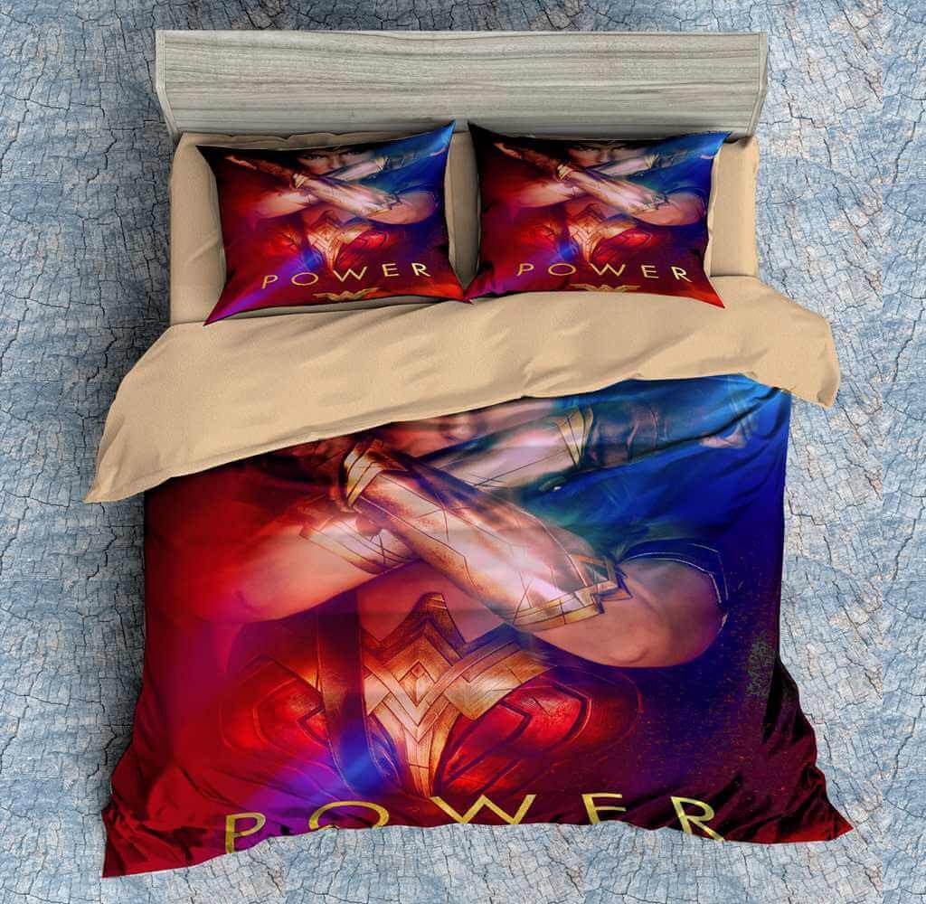 3D Customize Wonder Woman Bedding Set Duvet Cover Set Bedroom Set Bedlinen 3