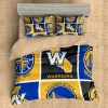 3Pcs Custom 3D Golden State Warriors Duvet Cover Set Bedding Set Flat Sheet Pillowcases