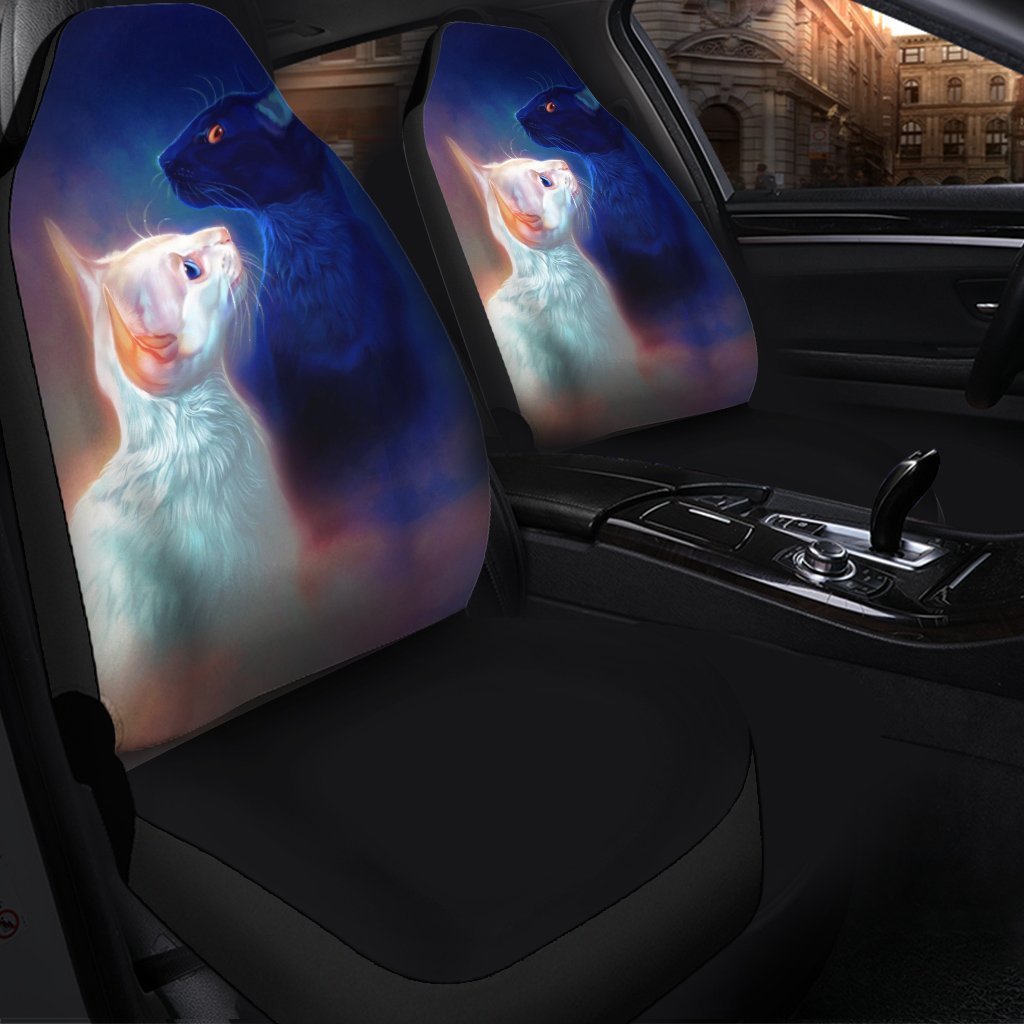 Couple Cat Seat Covers