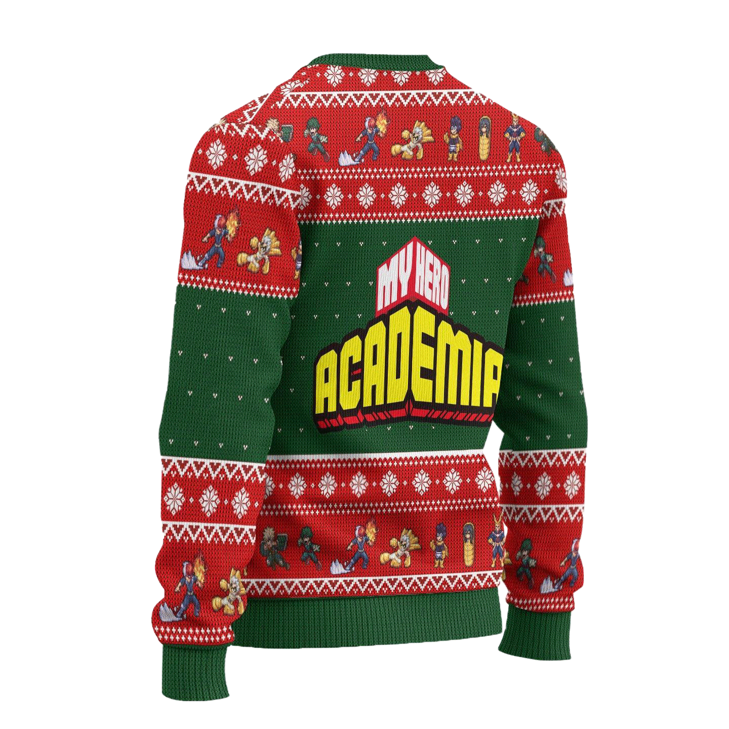 BNHA Ugly Christmas Sweater My Hero Academia Anime Xmas Gift
