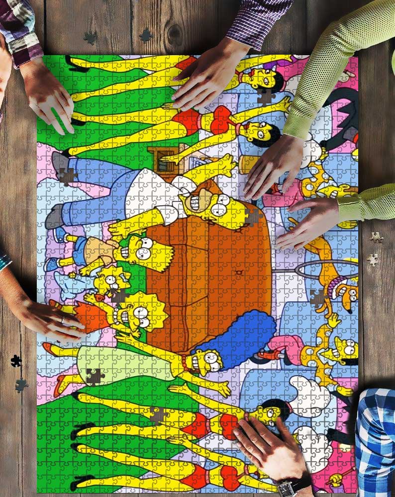The Simpsons Dance Mock Puzzle