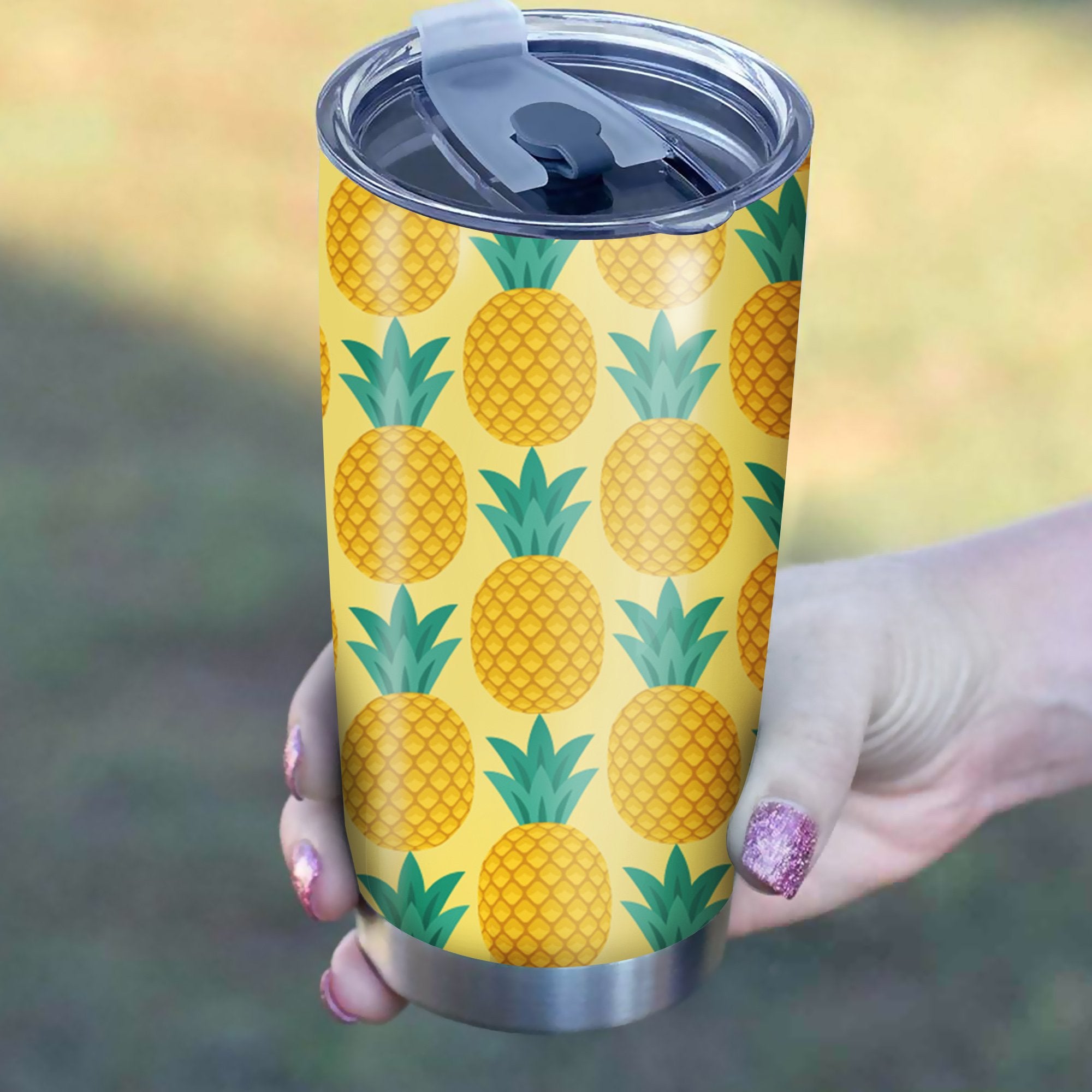 Pineapple Tumbler Best Perfect Gift Idea Stainless Traveling Mugs 2021