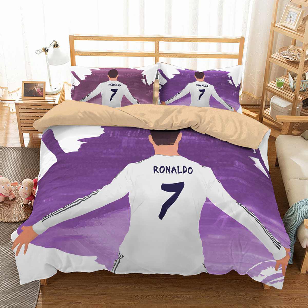 3D Customize Cristiano Ronaldo Bedding Set Duvet Cover Set Bedroom Set Bedlinen 3