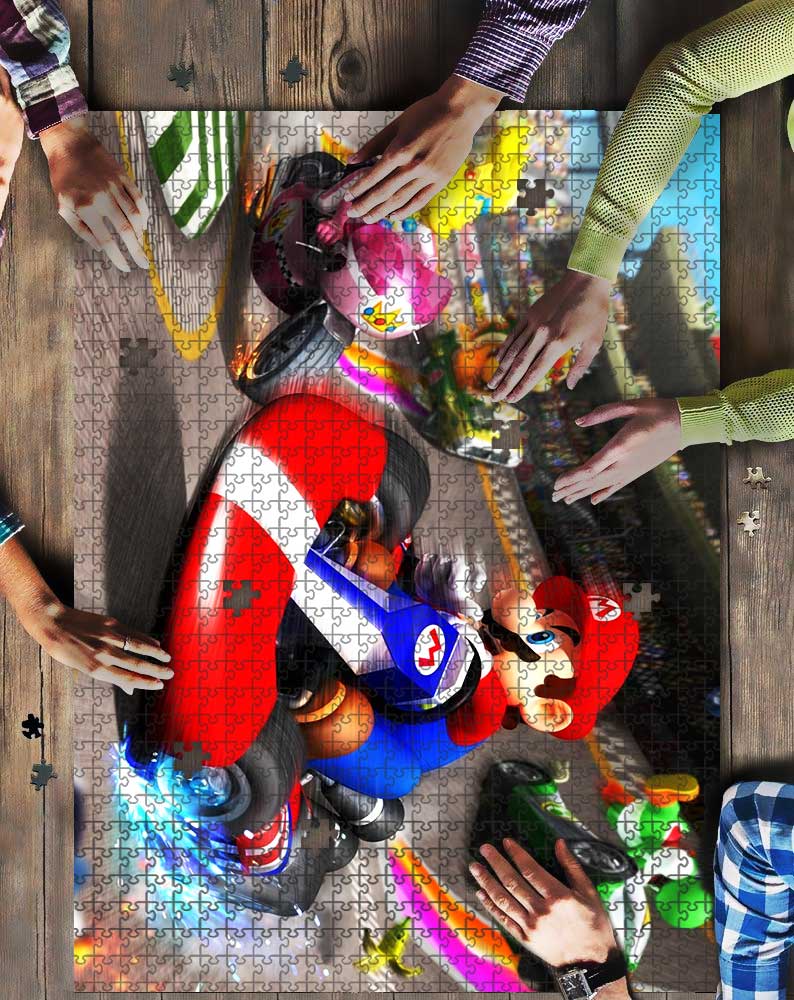 Mario Kart Nintendo Switch Super Mario Mock Puzzle