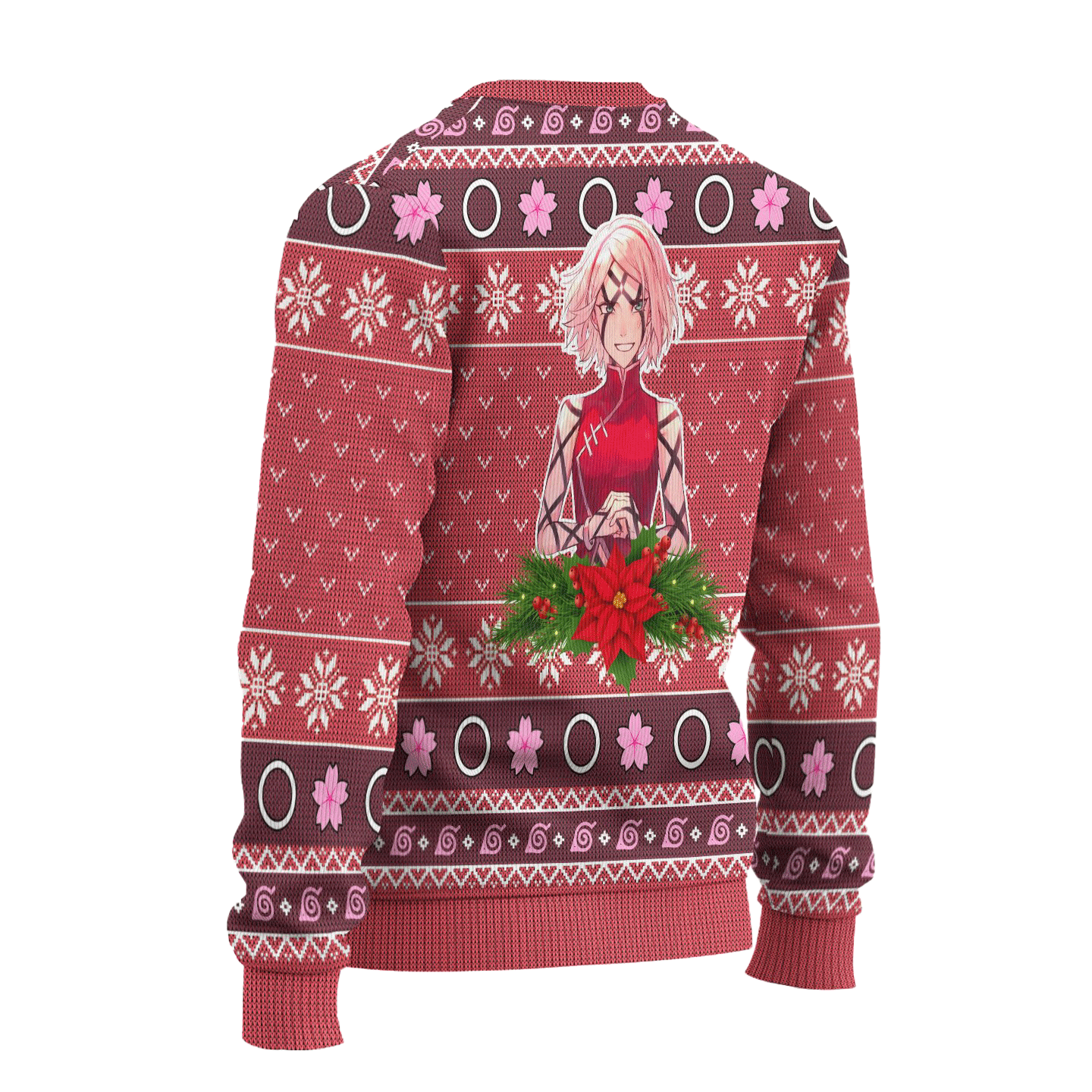 Sakura Ugly Christmas Sweater Sage Mode Naruto Anime Xmas Gift