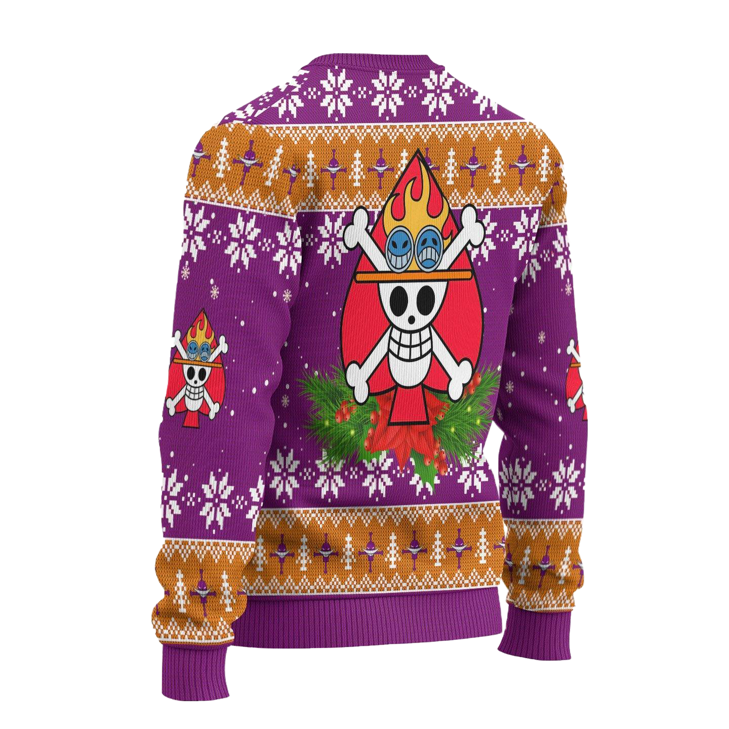 Portgas D Ace One Piece Anime Ugly Christmas Sweater Xmas Gift