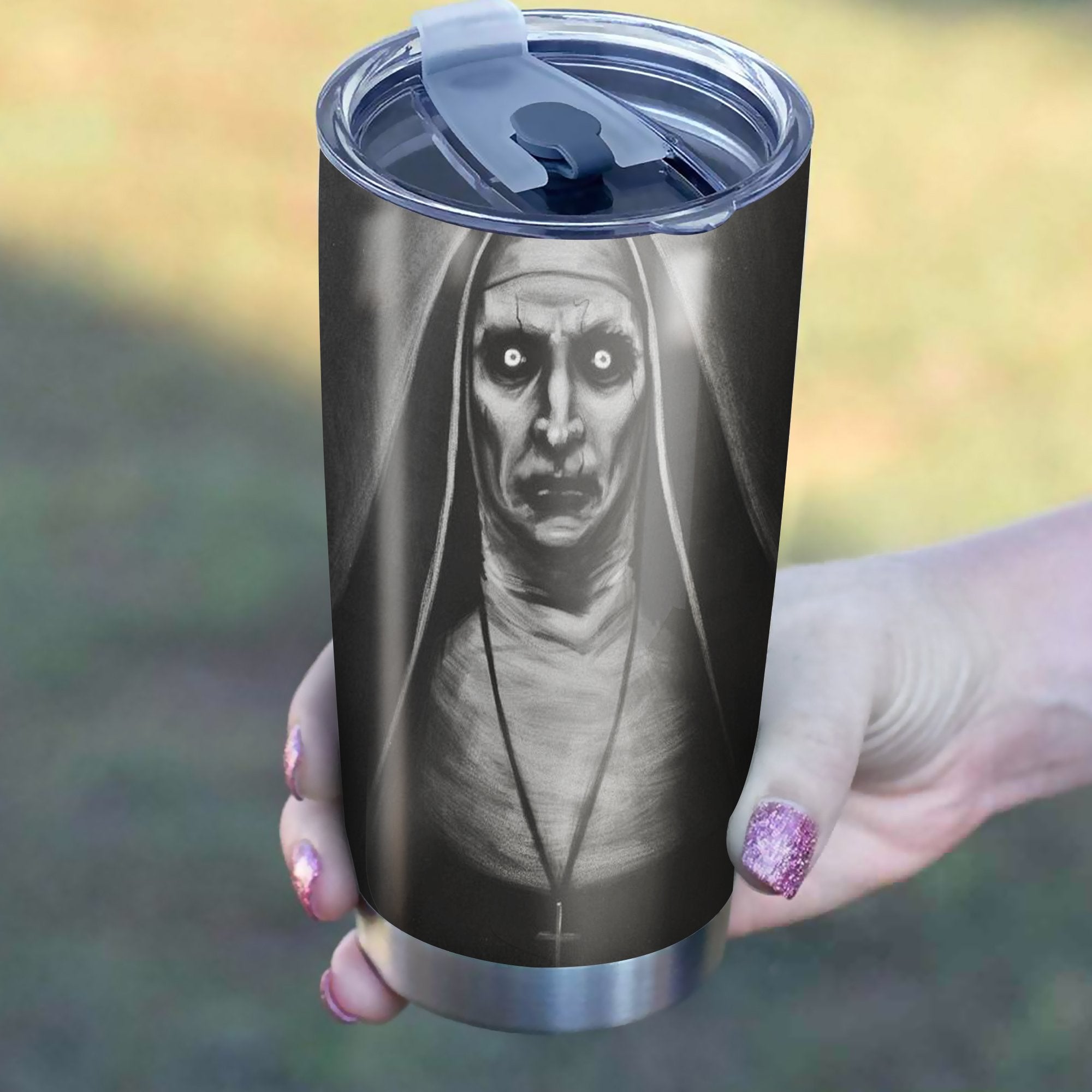 Valak Tumbler Best Perfect Gift Idea Stainless Traveling Mugs 2021