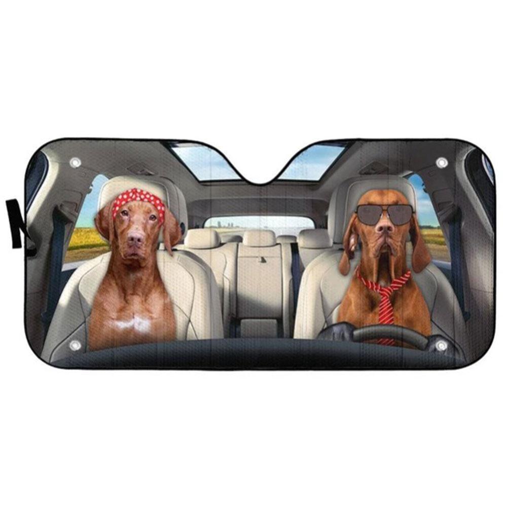 Vizsla Dog Car Auto Sun Shades Windshield Accessories Decor Gift