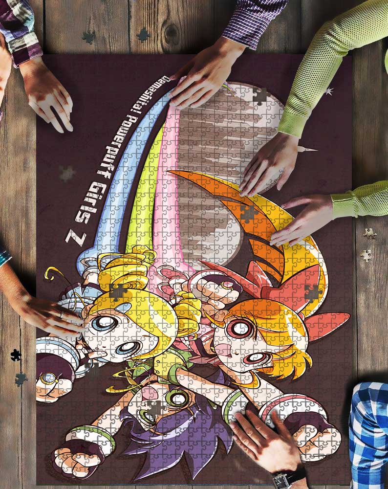 Powerpuff Girls Color Mock Puzzle