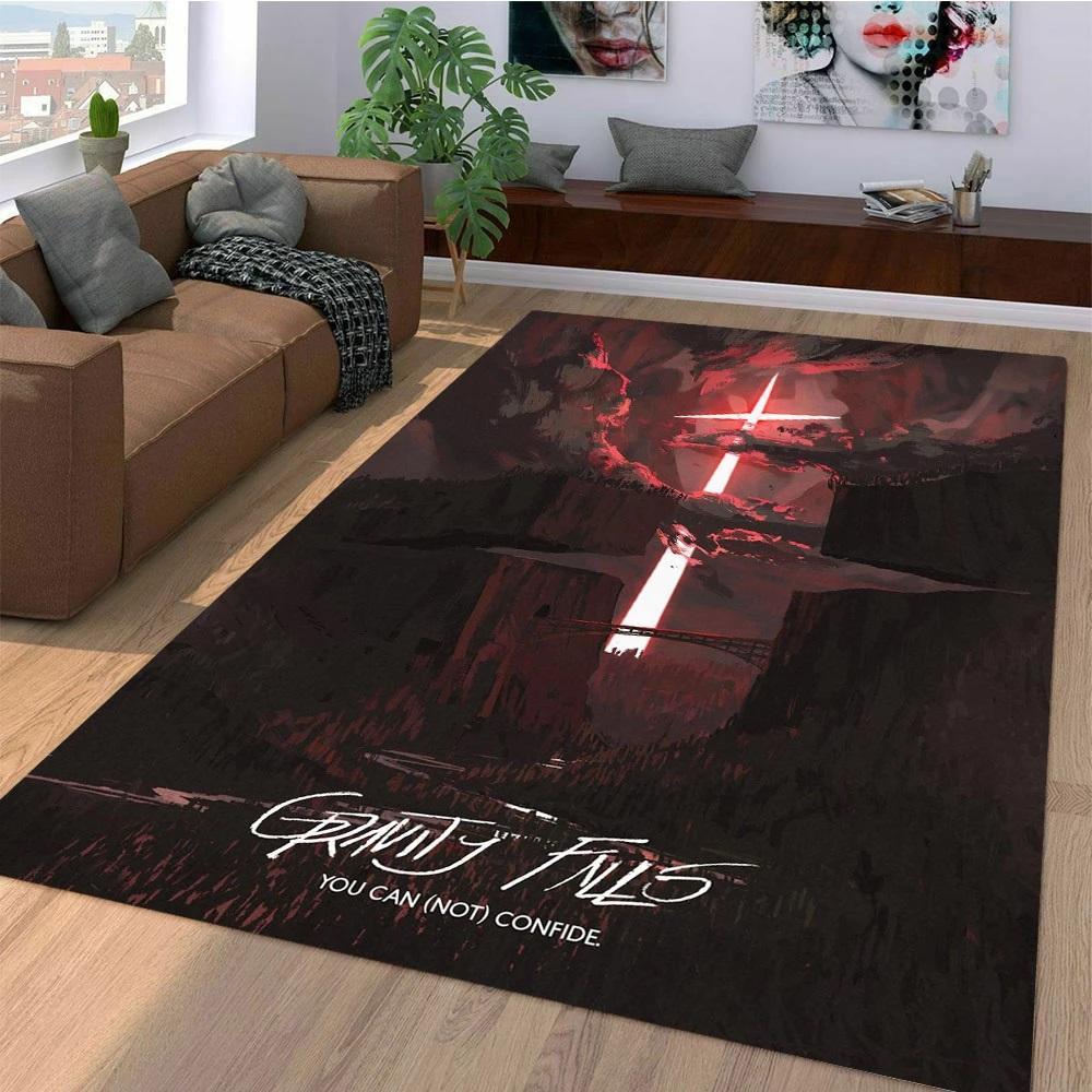 You Can Not Confide Gravity Falls Area Rug Home Decor Bedroom Living Room Decor