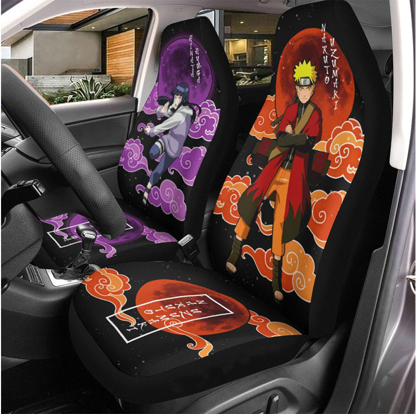 Naruto and Hinata Anime Custom Car Seat Covers