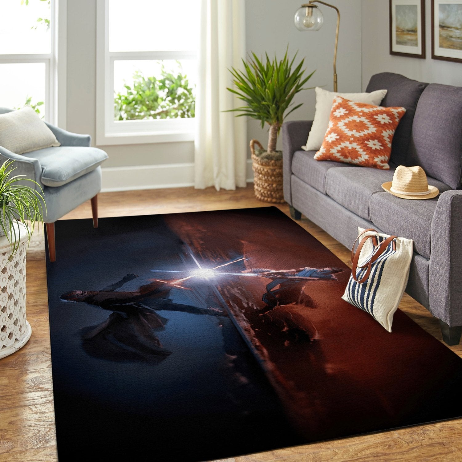 Star Wars Rise Of Skywalker Area Rug Home Decor Bedroom Living Room Decor