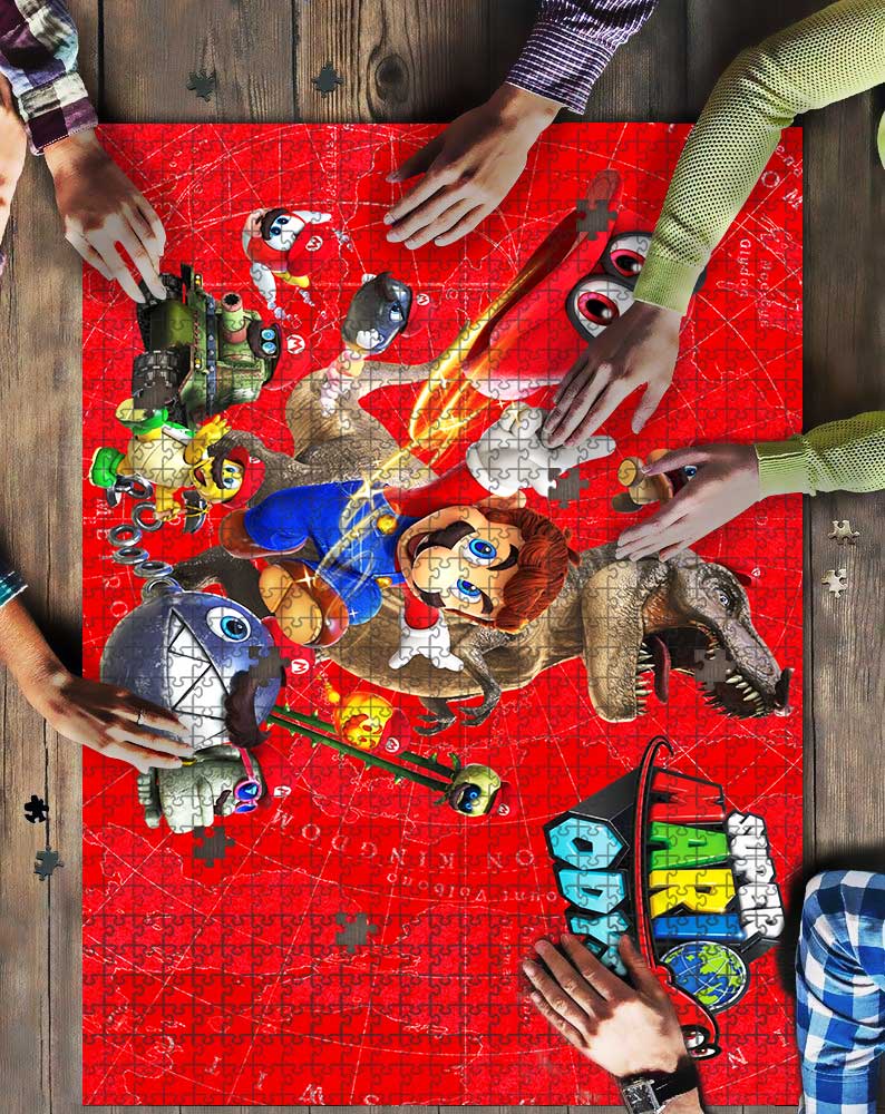 Mario Poster Mock Puzzle