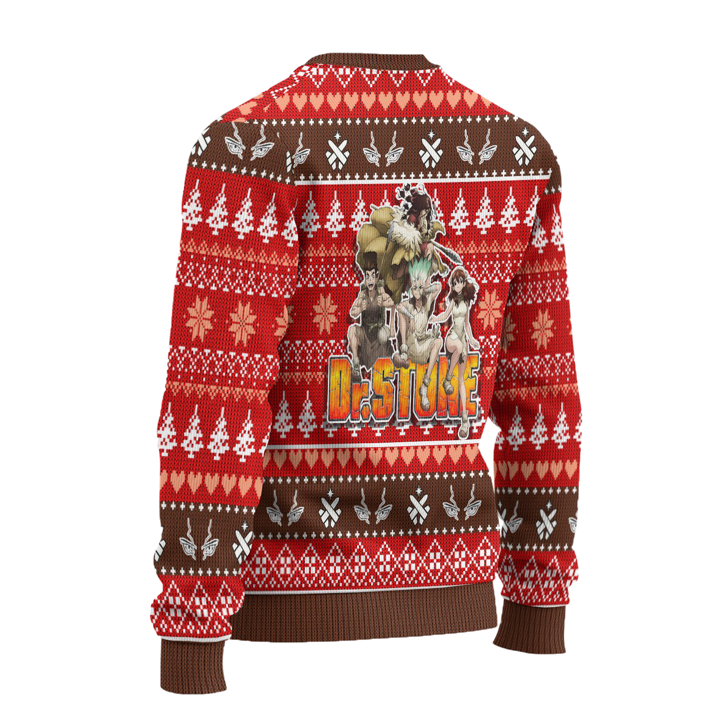 Taiju Oki Anime Ugly Christmas Sweater Custom Dr Stone Xmas Gift