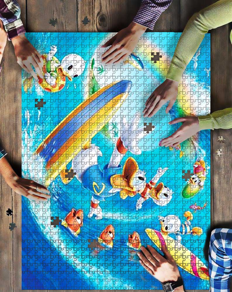 Walt Donald Duck Summer Mock Puzzle