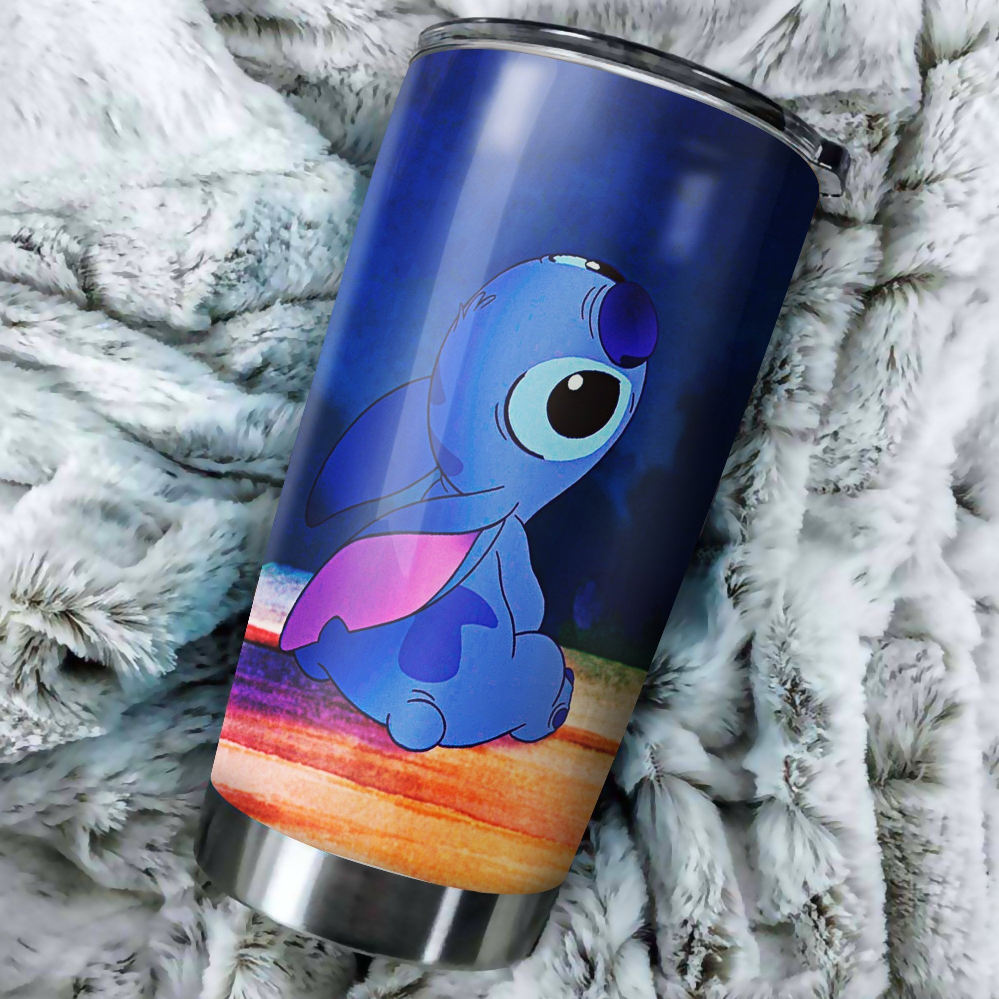 Stitch Tumbler Perfect Birthday Best Gift Stainless Traveling Mugs 2021