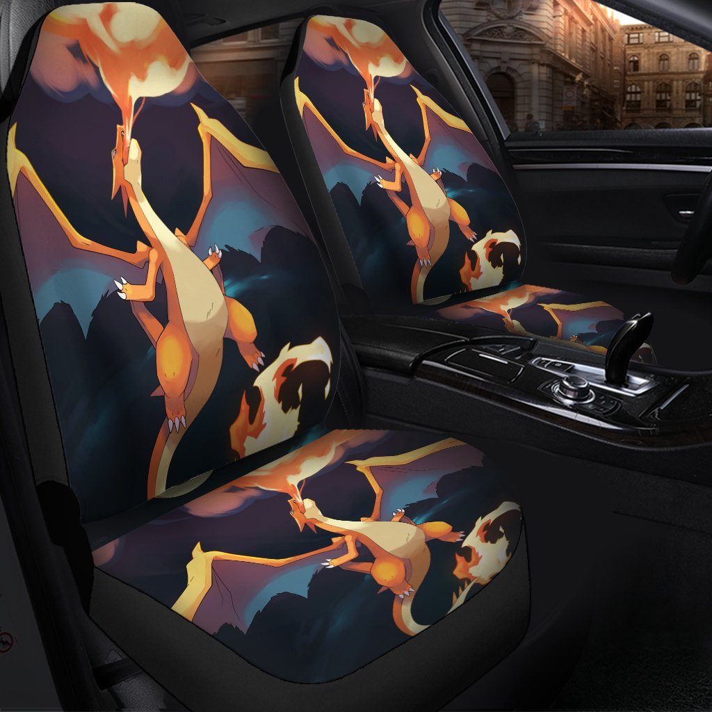 Mega Charizard Seat Covers