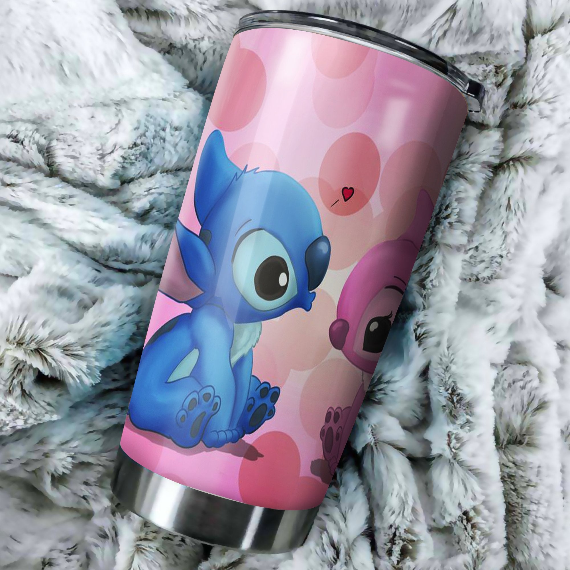 Stitch Love Tumbler Perfect Birthday Best Gift Stainless Traveling Mugs 2021